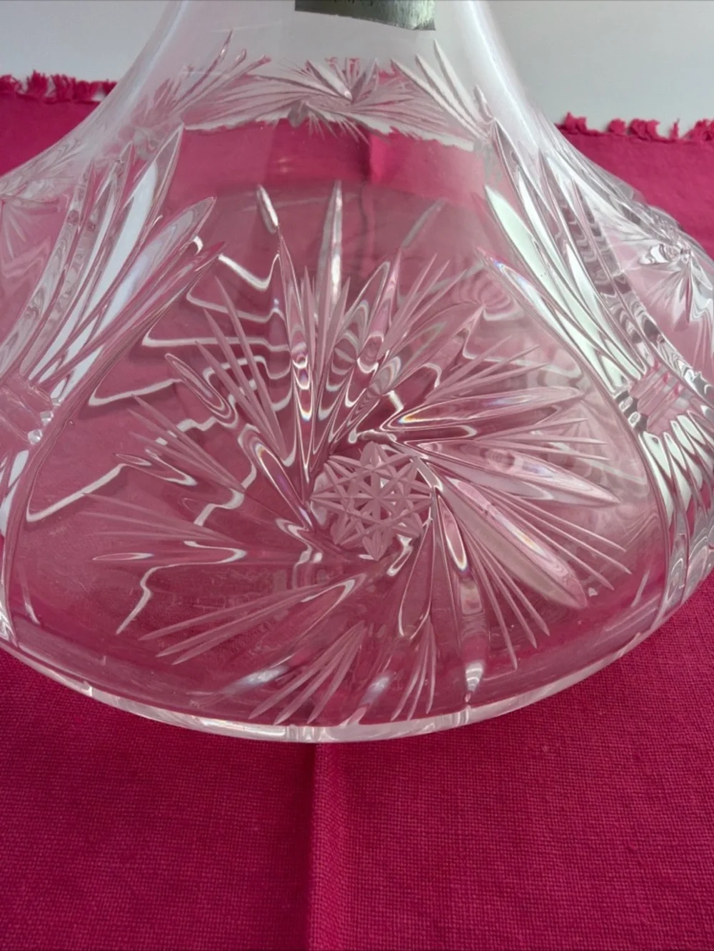 Samobor Crystal Ships Decantet with Stopper Yugoslavia